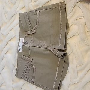 RSQ tan shorts size 1